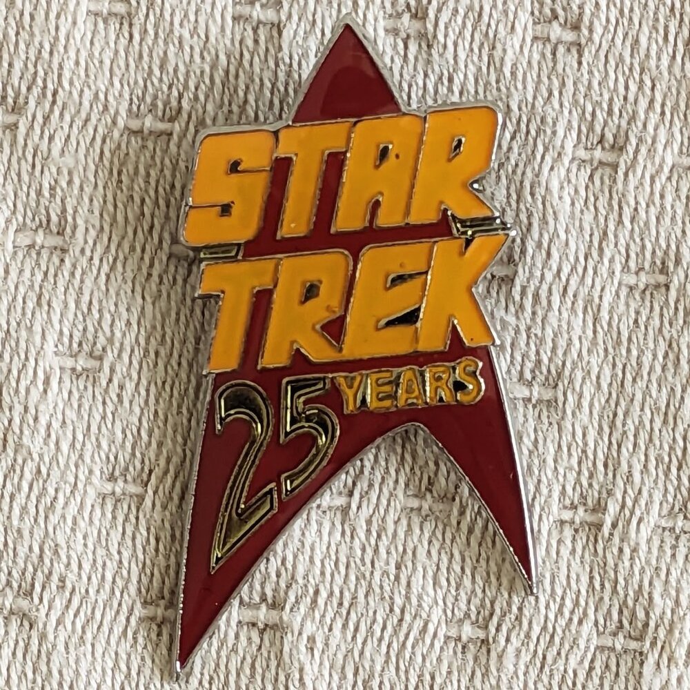 Star Trek 25th Anniversary Pin (1991)